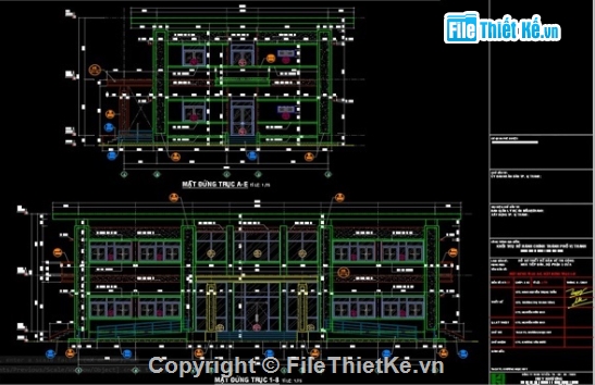 ủy ban nhân dân 2 tầng,cad ủy ban nhân dân 2 tầng,file cad ủy ban nhân dân