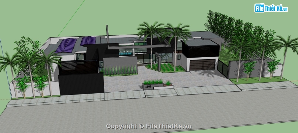 biệt thự  model su,Thiết kế biệt thự,model biệt thự,su biệt thự đẹp