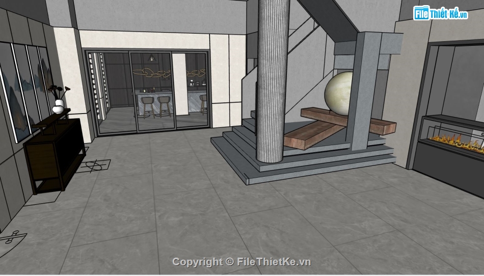 mẫu bể bơi,Thiết kế bể bơi đẹp,sketchup bể bơi,model su bể bơi