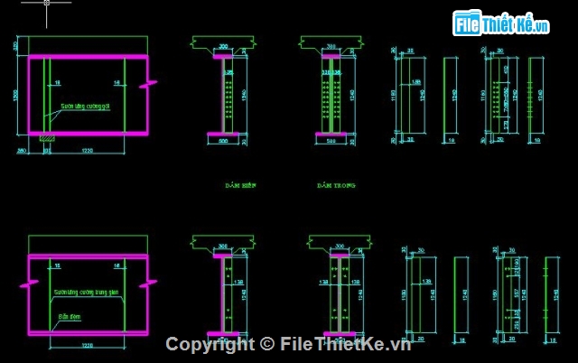 cầu dầm thép liên hợp,cầu thép liên hợp,cầu thép liện hợp chiều dài nhịp 25m,cầu thép liên hợp khổ cầu 10m