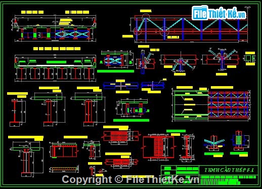 dầm thép liên hợp,thiết kế bản vẽ,bản vẽ thiết kế,thuyết minh,thiết kế cầu,đủ bản vẽ và thuyết minh