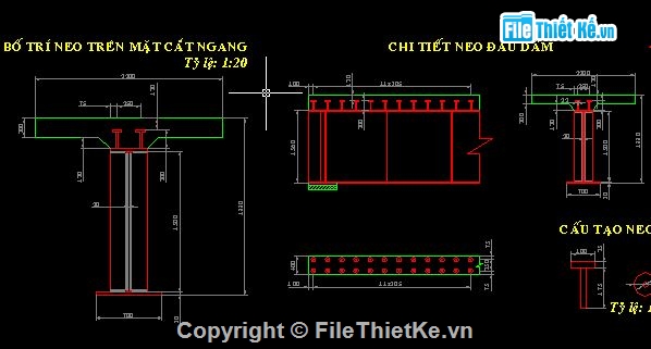 dầm thép liên hợp,thiết kế bản vẽ,bản vẽ thiết kế,thuyết minh,thiết kế cầu,đủ bản vẽ và thuyết minh