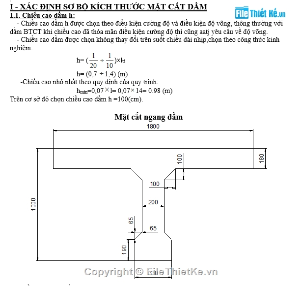 thiết kế môn học,đồ án môn học,bài tập lớn,kết cấu bê tông cốt thép,22TCN272-05,BTCT