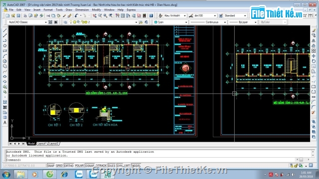 kiến trúc nhà hiệu bộ,kết cấu nhà hiệu bộ,nhà hiệu bộ trường học,bản vẽ nhà hiệu bộ,thiết kế nhà hiệu bộ trường tiểu học