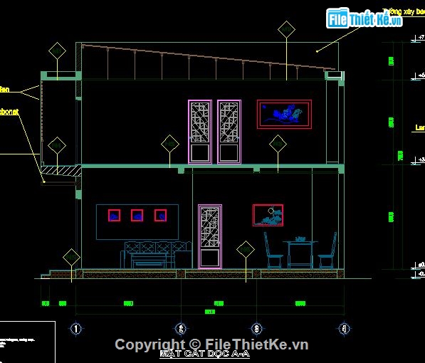 nhà 2 tầng,Nhà ở 7.5x10.4m,thiết kế nhà ở,nhà 2 tầng đẹp,mẫu nhà 2 tầng mẫu mới