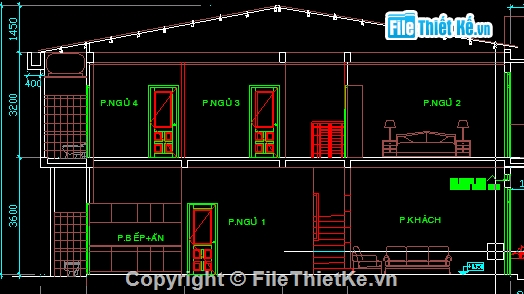 nhà phố 2 tầng,nhà 2 tầng,thiết kế nhà phố,bản vẽ nhà phố