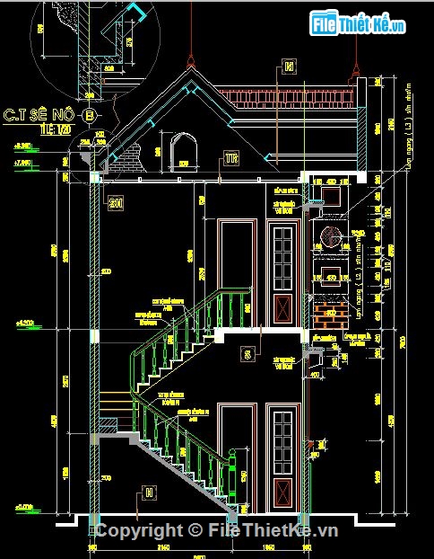 Nhà 2 tầng,Nhà phố 2 tầng,Thiết kế nhà phố,nhà kích thước 5 x 21m