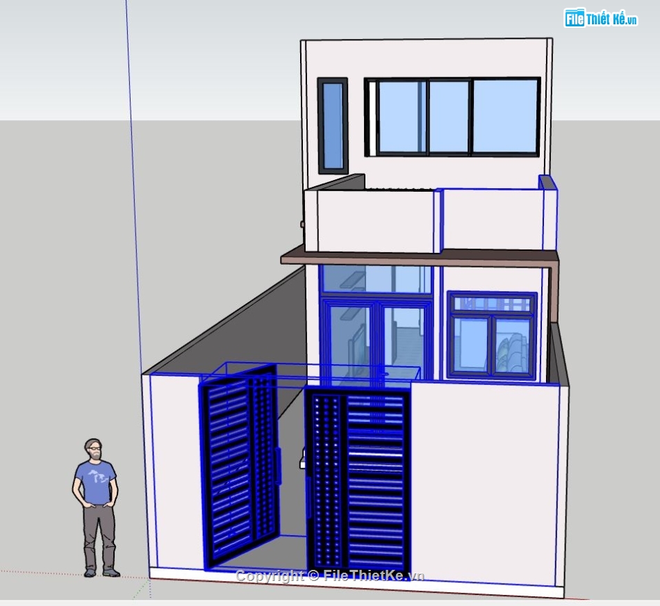 thiết kế nhà phố 2 tầng,nhà phố 2 tầng đẹp,thiết kế nhà 2 tầng