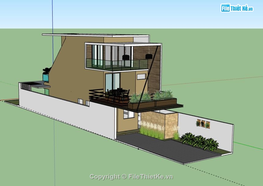 Nhà phố 3 tầng,model su nhà phố 3 tầng,model sketchup nhà phố 3 tầng,nhà phố 3 tầng model su,sketchup nhà phố 3 tầng