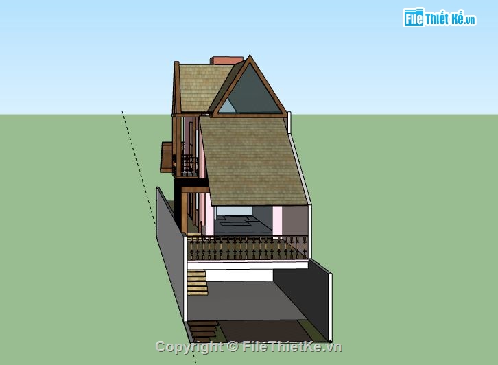 Nhà phố 3 tầng,sketchup Nhà phố 3 tầng,file sketchup nhà phố 3 tầng,nhà phố 3 tầng file sketchup,nhà phố 3 tầng sketchup