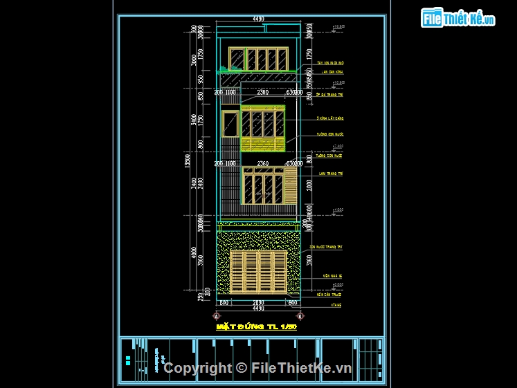 Thiết kế nhà phố hiện đại 4 tầng,nhà ống 4 tầng 4.5x12.6m,nhà ống 4.5mx13m,kiến trúc kết cấu nhà phố 4 tầng,bản vẽ nhà phố 4 tầng