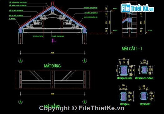 nhà thờ họ,file cad nhà thờ họ,cad nhà thờ họ