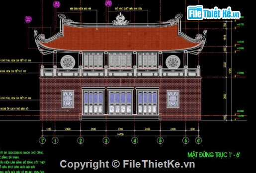 nhà thờ họ,file cad nhà thờ họ,cad nhà thờ họ