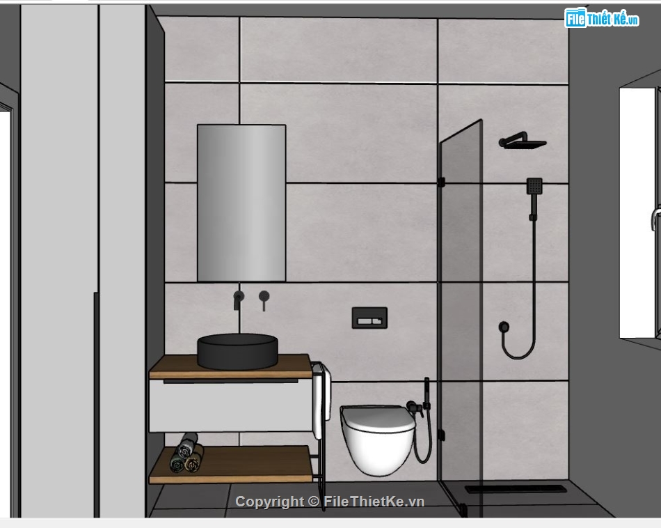 file sketchup căn hộ,model su căn hộ,su căn hộ cao cấp