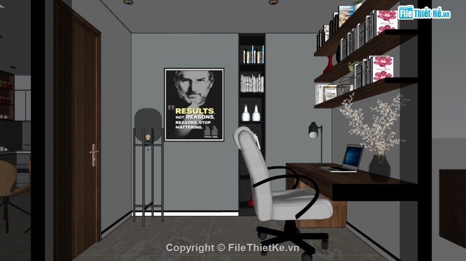 Thiết kế nội thất,Thiết kế nội thất chung cư,sketchup nội thất chung cư,file sketchup nội thất chung cư