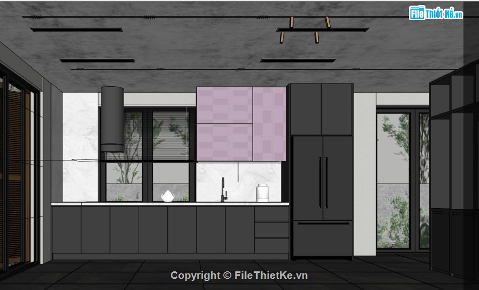 su nội thất đẹp,mẫu nội thất nhà đẹp,file sketchup nội thất