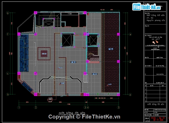 Thiết kế nội thất nhà hàng Vip,file cad chi tiết nhà hàng,phối cảnh nhà hàng
