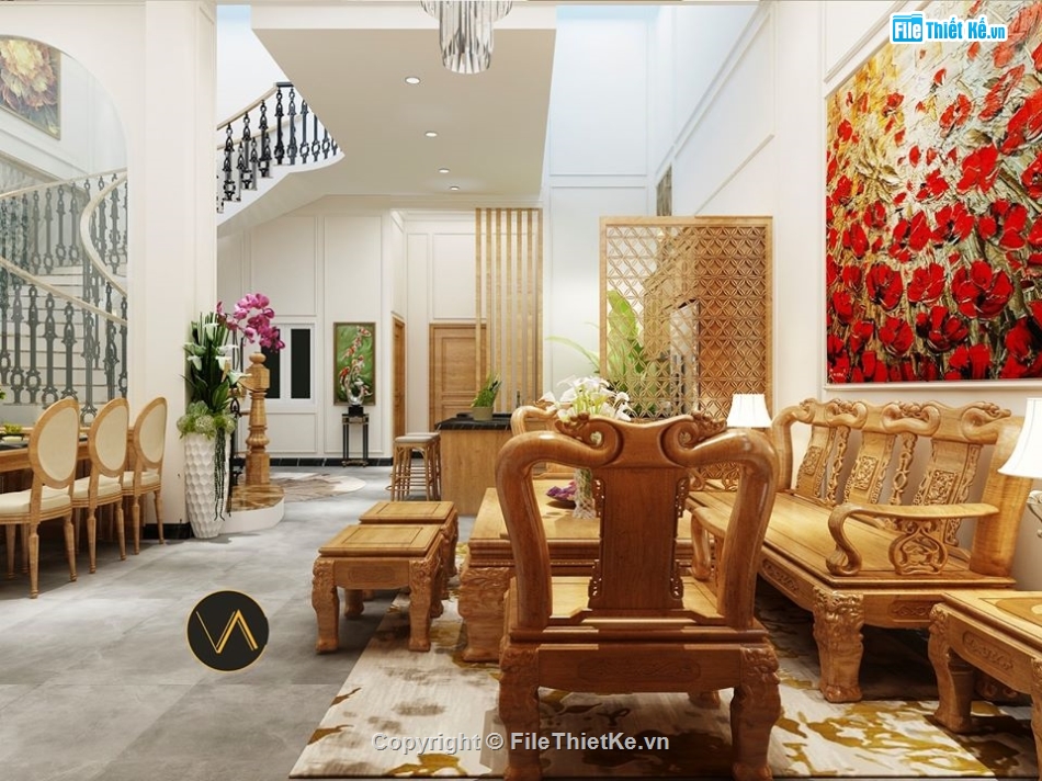 Thiết kế nhà phố,file sketchup nhà phố,nội thất nhà phố file sketchup,mẫu sketchup nội thất nhà phố