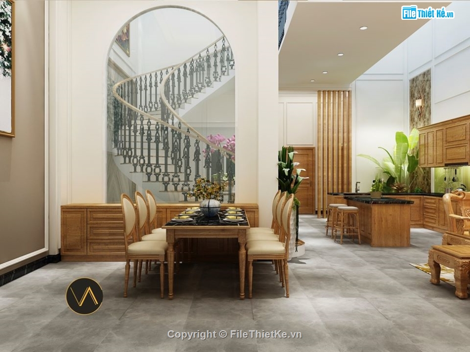 Thiết kế nhà phố,file sketchup nhà phố,nội thất nhà phố file sketchup,mẫu sketchup nội thất nhà phố