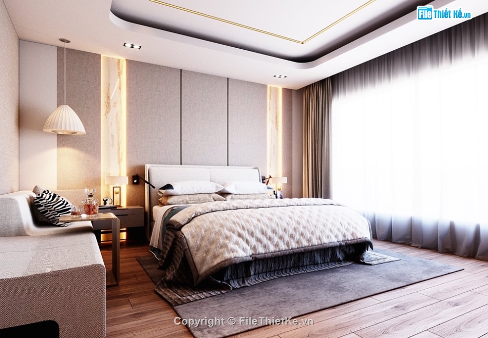 nội thất phòng ngủ,Thiết kế nội thất phòng ngủ,file su phòng ngủ,mẫu nội thất phòng ngủ su