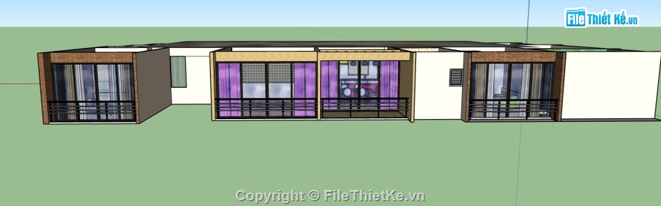 sketchup nội thất,Thiết kế nội thất,mẫu thiết kế nội thất tầng 1,model su nội thất