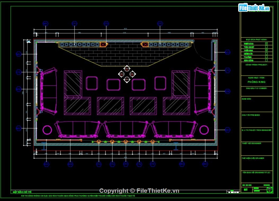 bản vẽ phòng karaoke 4.8x8.3m,KARAOKE PHONG CÁCH CỔ DIỂN,THIẾT KẾ KARAOKE,Thiết kế nội thất phòng karaoke,File cad nội thất phòng karaoke
