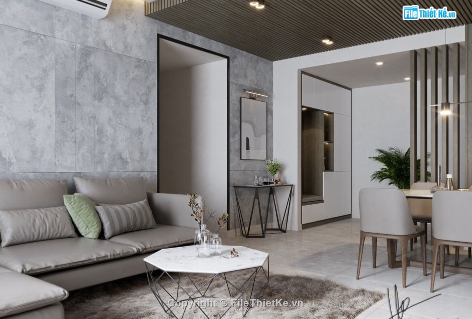nội thất phòng khách bếp,dựng 3dsu khách bếp,3d phòng khách bếp,nội thất khách bếp sketchup