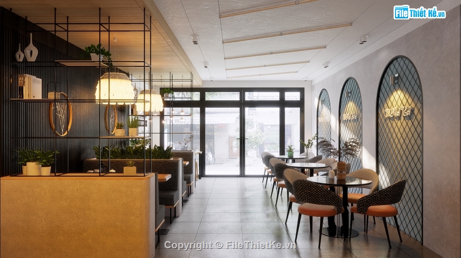 quá trà sữa 3d,sketchup quán cafe,cafe sketchup,quán cafe sketchup,quá trà sữa 3d sketchup
