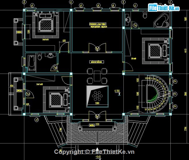 biệt thự 3 tầng,biệt thự 15.9x10.7m,mẫu biệt thự đẹp