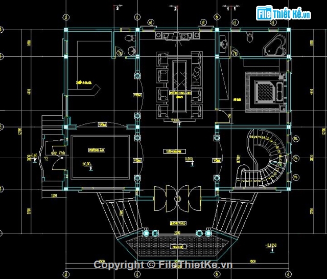 biệt thự 3 tầng,biệt thự 15.9x10.7m,mẫu biệt thự đẹp