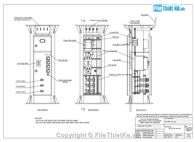 thiết kế trạm biến áp,mẫu trạm biến áp,trạm biến áp 35Kv,trạm biến áp 22/0.4kv