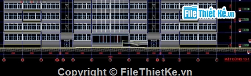 Thiết kế trường học,trường học file cad,cad trường học
