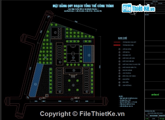 trường tiểu học,cad trường tiểu học,trường tiểu học file cad,file cad trường tiểu học