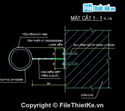 thoát nước,thoát nước trên cầu,trên cầu,cầu dầm,hệ thống,dầm I 33m