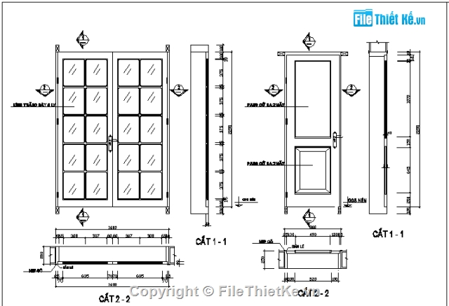 THƯ VIỆN CAD MỘT SỐ MẪU CỬA GỖ ĐẸP Thư Viện Cad Một Số Mẫu Cửa Gỗ Đẹp