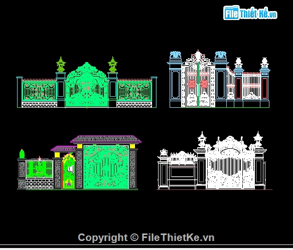 Thư viện autocad cổng tân cổ điển,Thư viện autocad 10 bộ Cổng tân cổ điển,Bản vẽ autocad 10 bộ Cổng tân cổ điển,Thư viện Cổng vào tân cổ điển đẹp,Thư viện cổng đẹp
