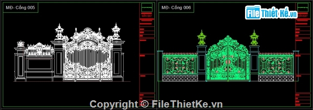 Thư viện autocad cổng tân cổ điển,Thư viện autocad 10 bộ Cổng tân cổ điển,Bản vẽ autocad 10 bộ Cổng tân cổ điển,Thư viện Cổng vào tân cổ điển đẹp,Thư viện cổng đẹp