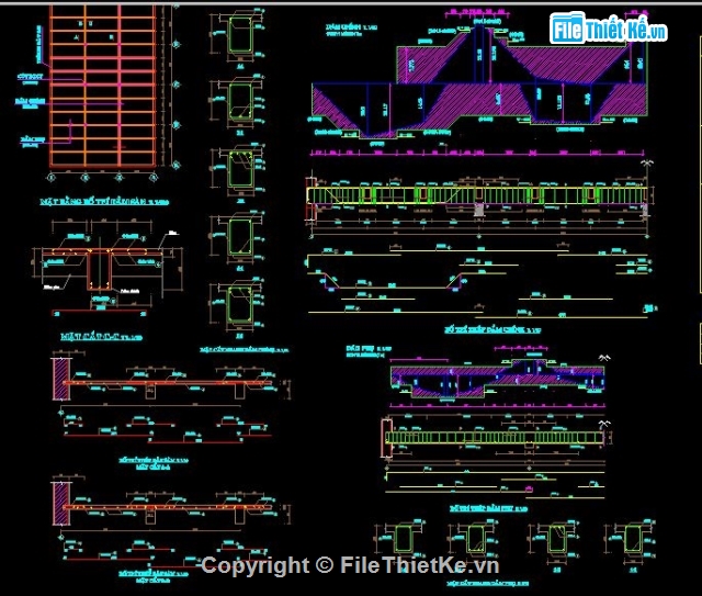 Mẫu bê tông cốt thép,đồ án bê tông cốt thép,mẫu đồ án