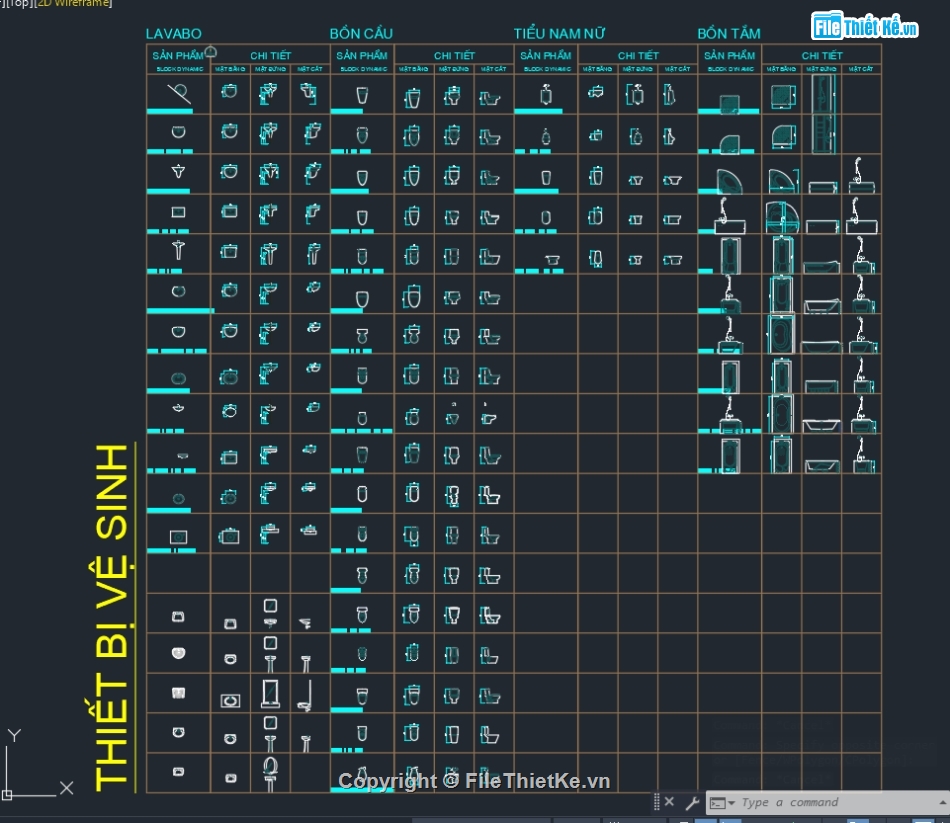 thư viện autocad,thư viện cad,bát quái,file iso khung bản vẽ cad,thư viện block nội thất,file block động (block dynamic)
