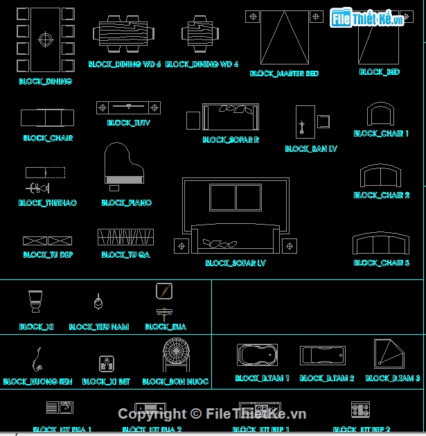 File cad,hình khối,hình trang trí mặt bằng,hình bản vẽ