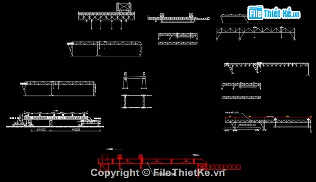 bản vẽ thư viện thi công,thư viện bản vẽ thiết bị thi công,thiết bị thi công cầu đường,thiết bị và kết cấu thi công cầu đường