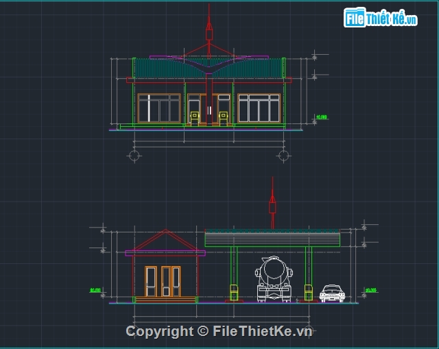 trạm xăng dầu,trạm xăng,xăng dầu,trạm xăng dầu đẹp,file cad trạm xăng