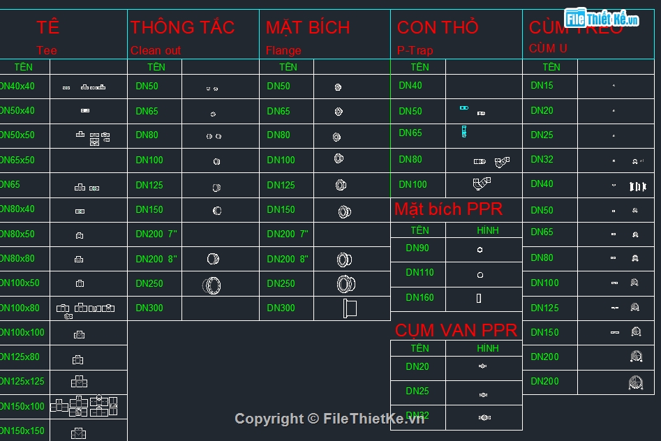 HVAC,thư viên cad,thư viên HVAC,CAD ĐIỀU HÒA,CAD MÁY LẠNH