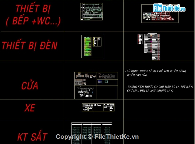 thư viện thiết thạch,Cad thiết bị gia đình,File cad Vật dụng gia đình,Thư viện Cad