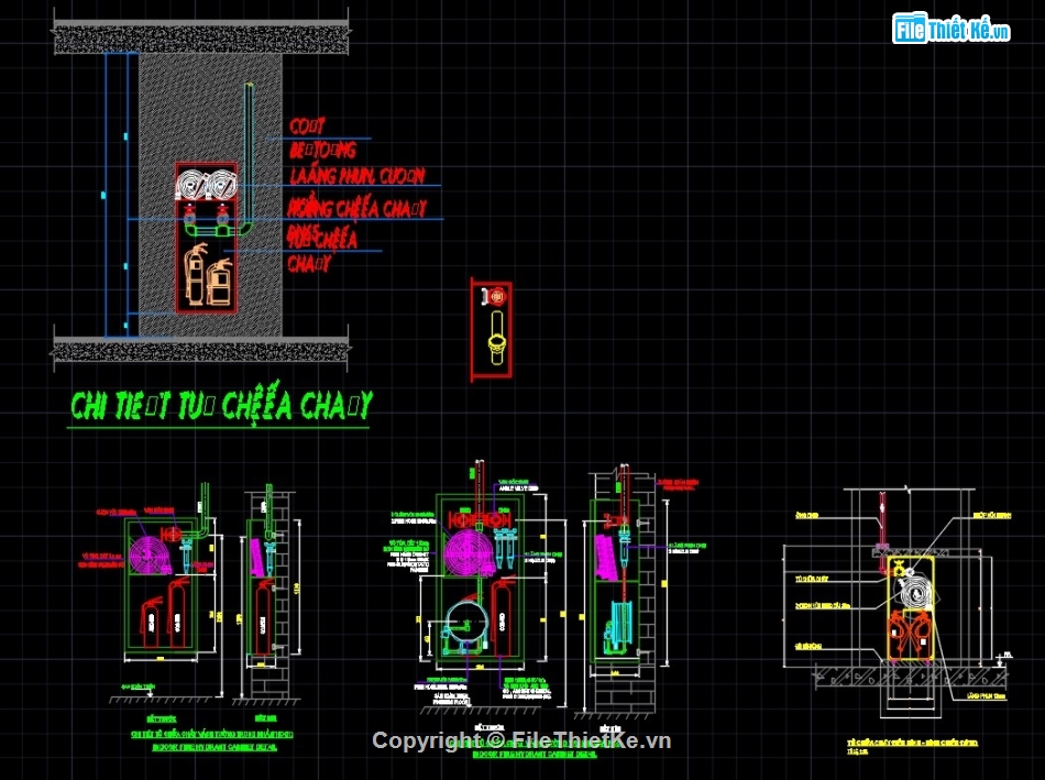 cad PCCC,thư viện cad pccc,thư viện cad chi tiết chữa cháy