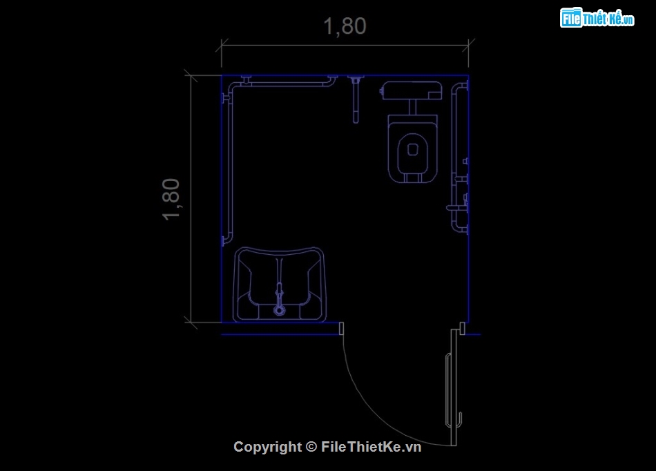 wc người khuyết tật,cad wc khuyết tật,cad wc người tàn tật