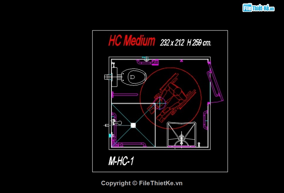 wc người khuyết tật,cad wc khuyết tật,cad wc người tàn tật
