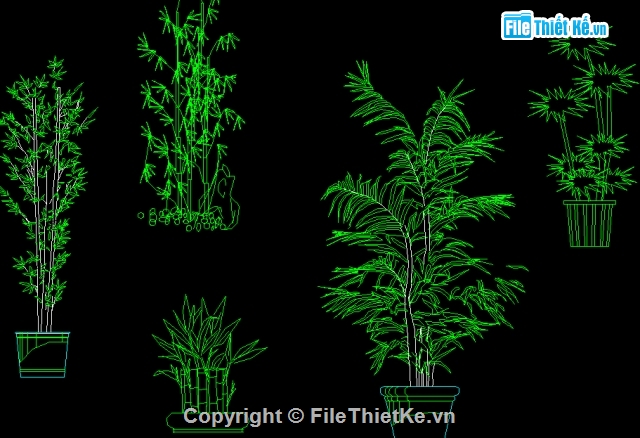Thư viện hoa,Thư viện ghép cảnh,hoa cây cảnh autocad