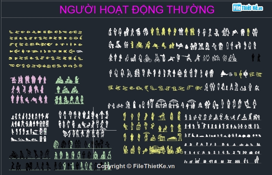 xe,người,Thư viện người,thư viện cad,thư viện xe,thư viện hoạt động người
