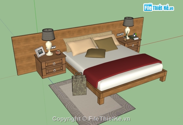 Thư viện sketchup,Giường ngủ,mẫu giường ngủ,các loại giường ngủ